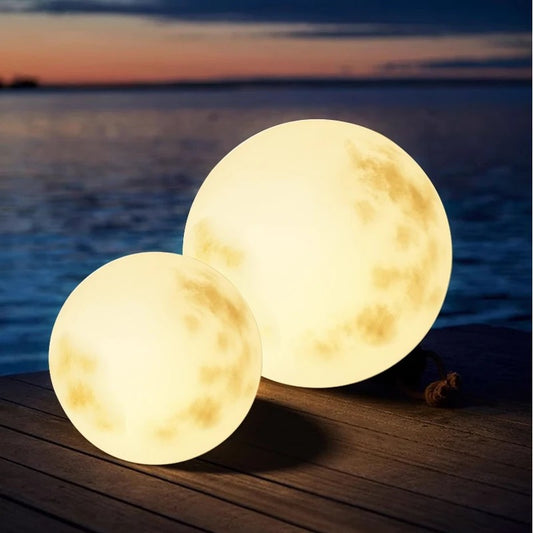 Moon lamp outdoor solar lawn lamp