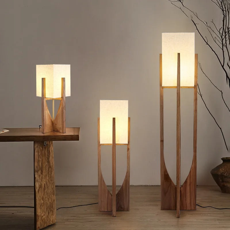 Wooden Floor Lamp Nordic Designers Floor Lamp