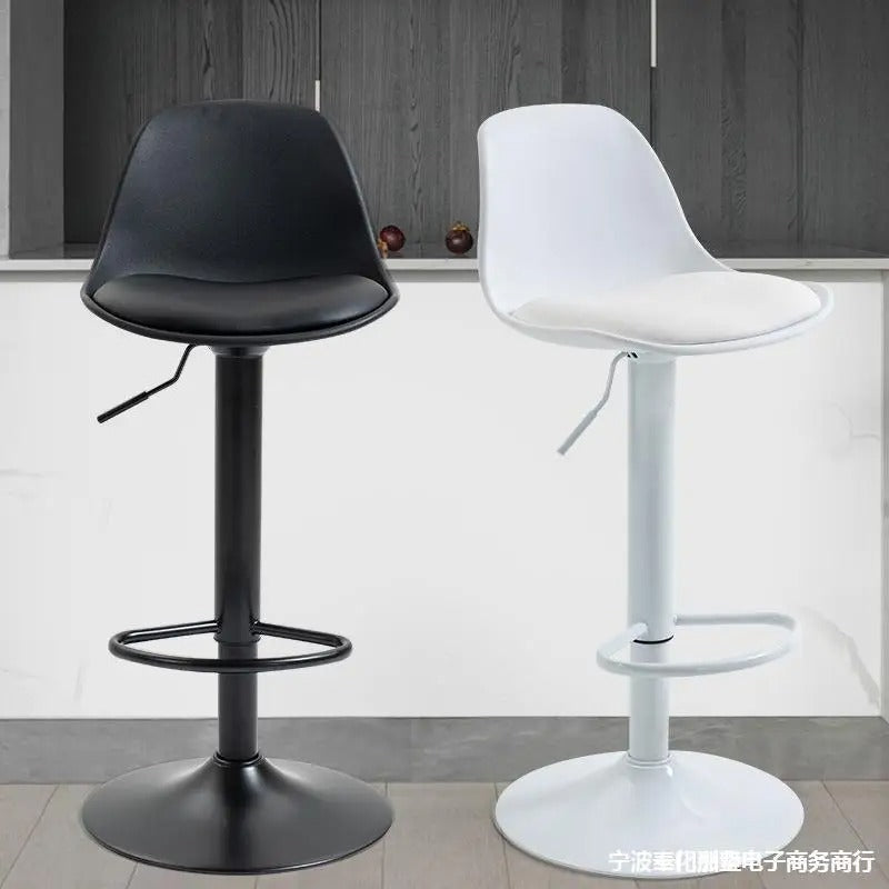 modern minimalist backrest bar chair