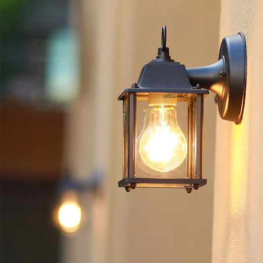 Retro Outdoor Wall Light Villa