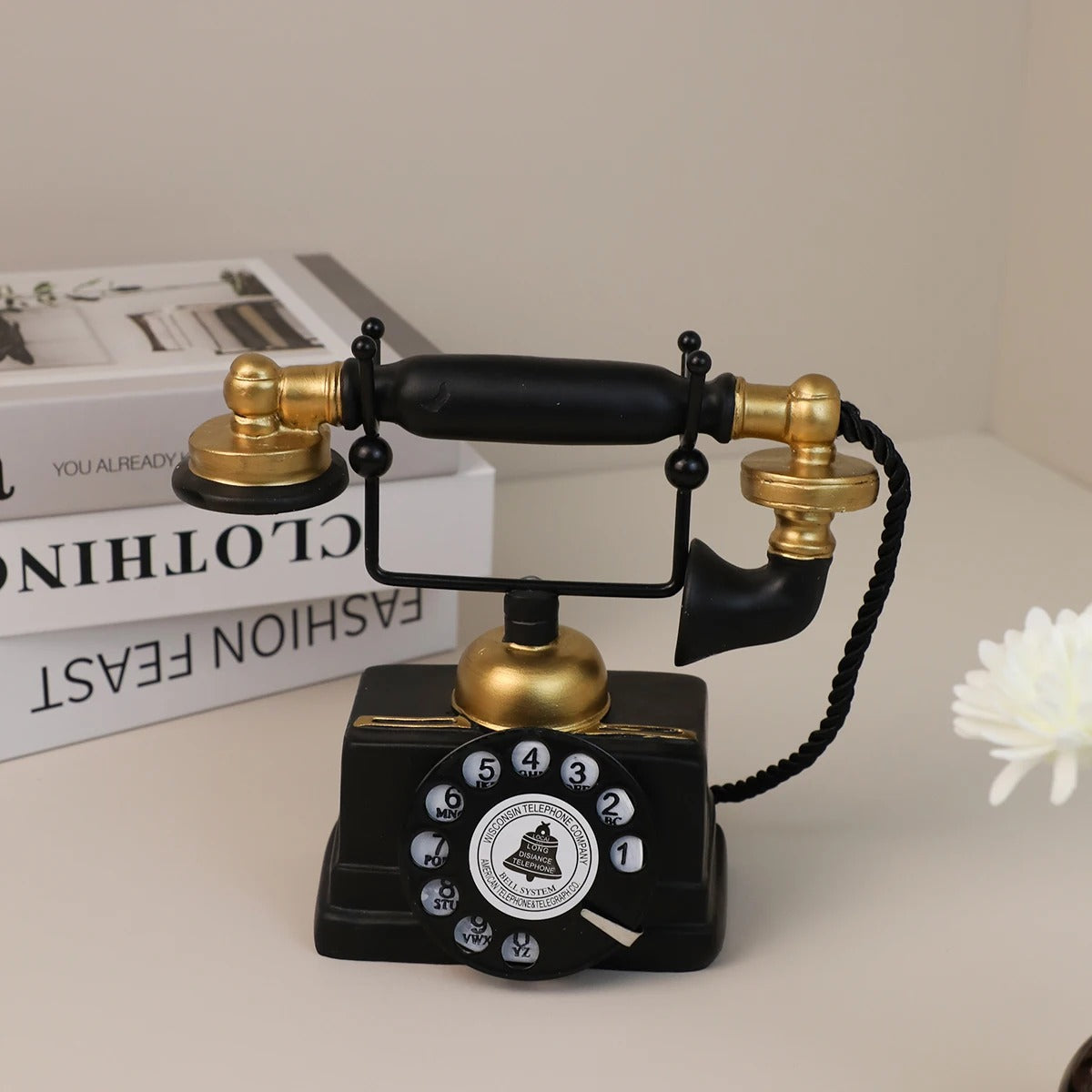 Retro Telephone Prop Decoration