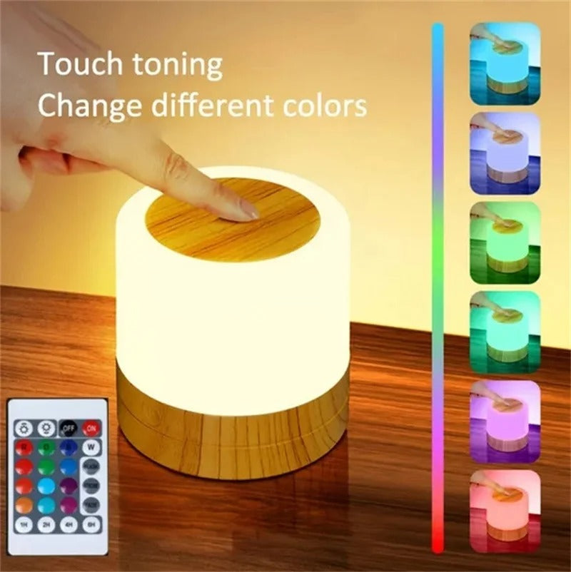 Mini Touch Sensor Bedside Lamps LED