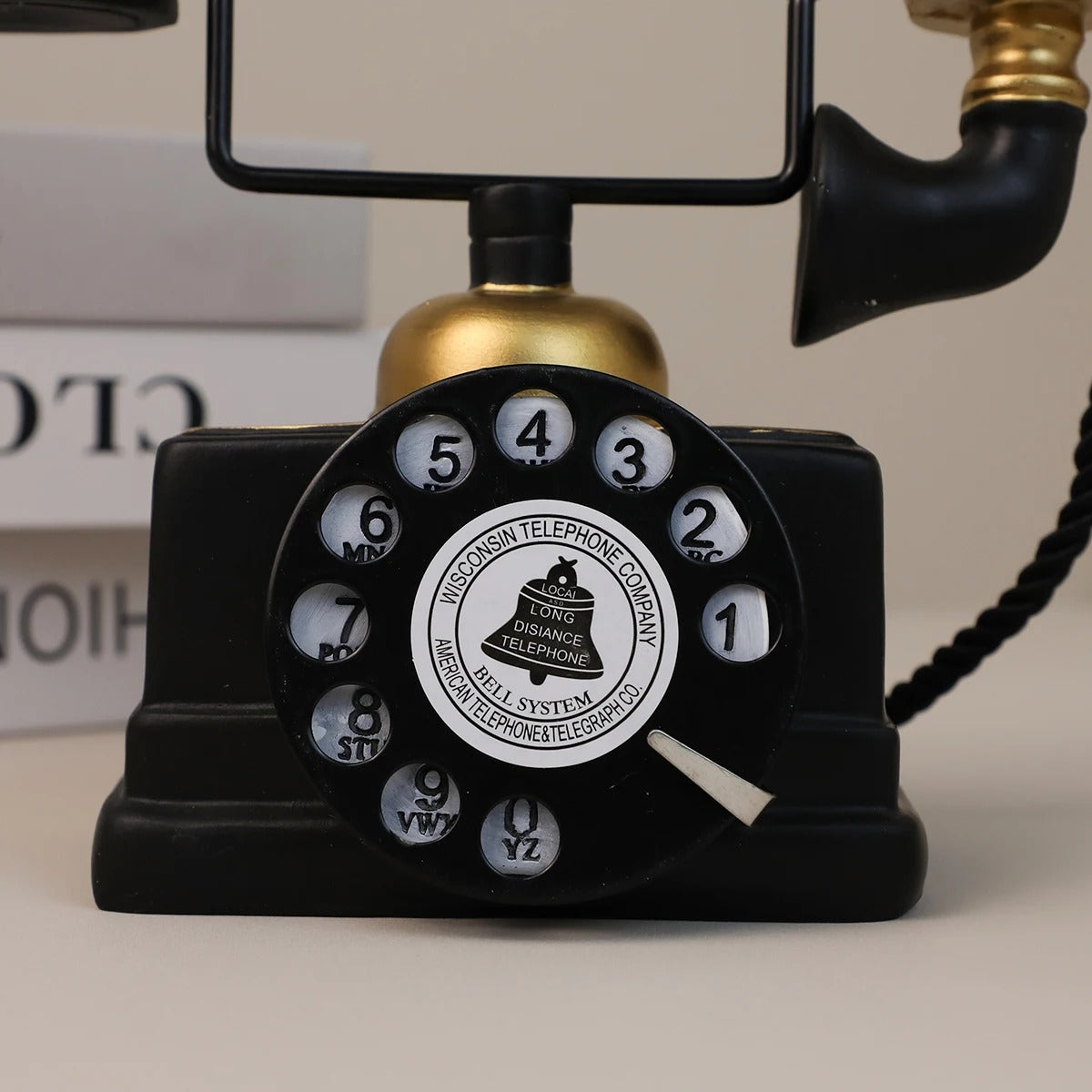 Retro Telephone Prop Decoration