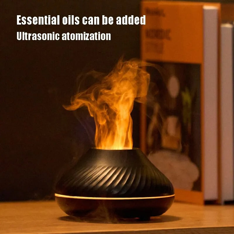 Flame Aromatherapy Humidifier Nordic