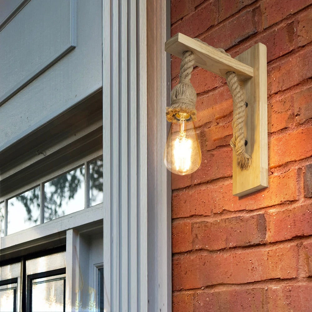 Hemp Rope Wall Lamps