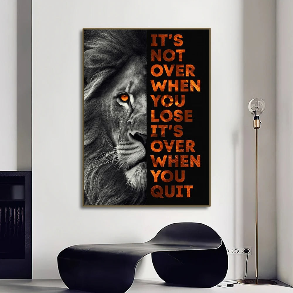 Painting Motivational Quote Art Posters