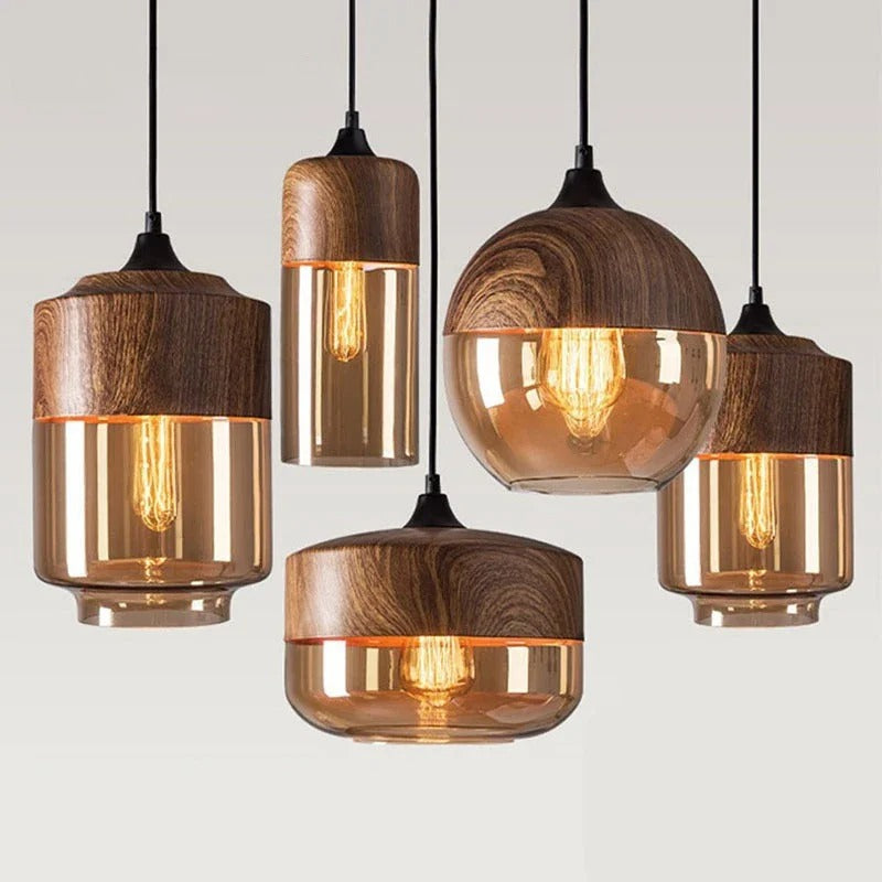 Nordic LED Glass Pendant Lights