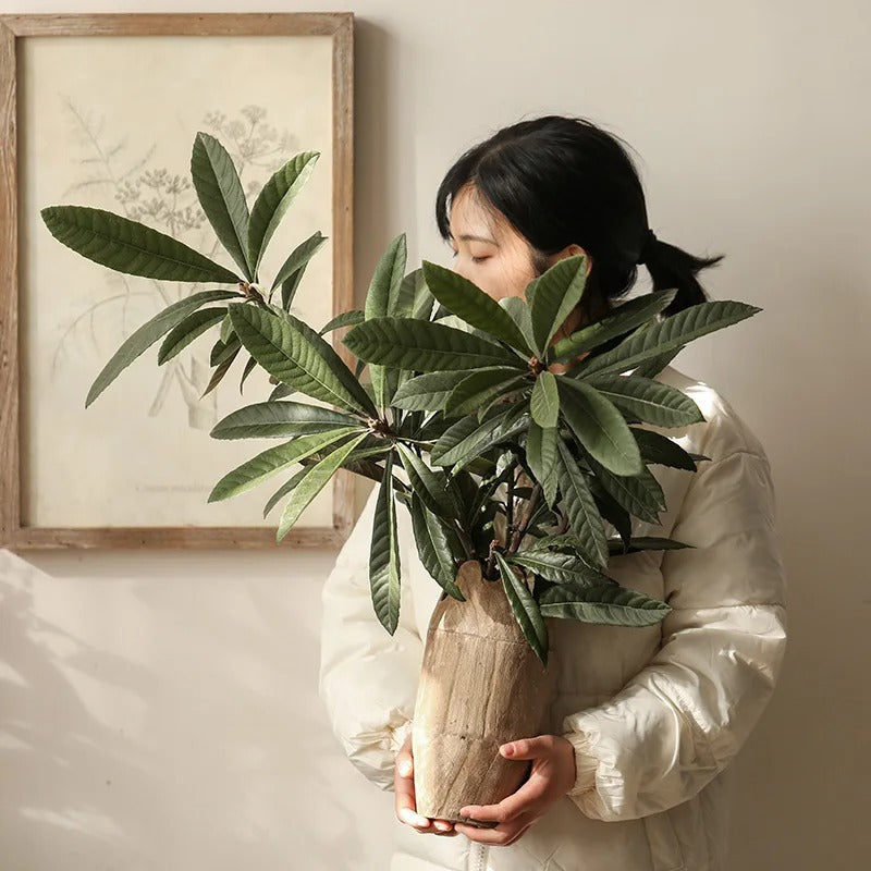 Wooden Barrel Flower