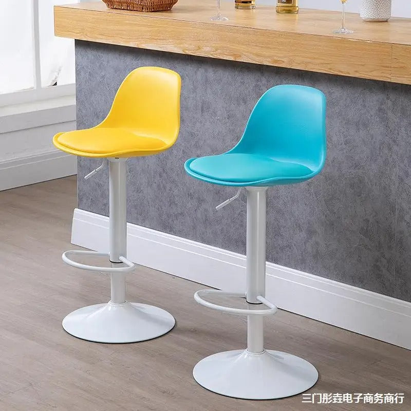 modern minimalist backrest bar chair