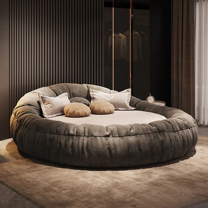 Light Luxury Round Bed