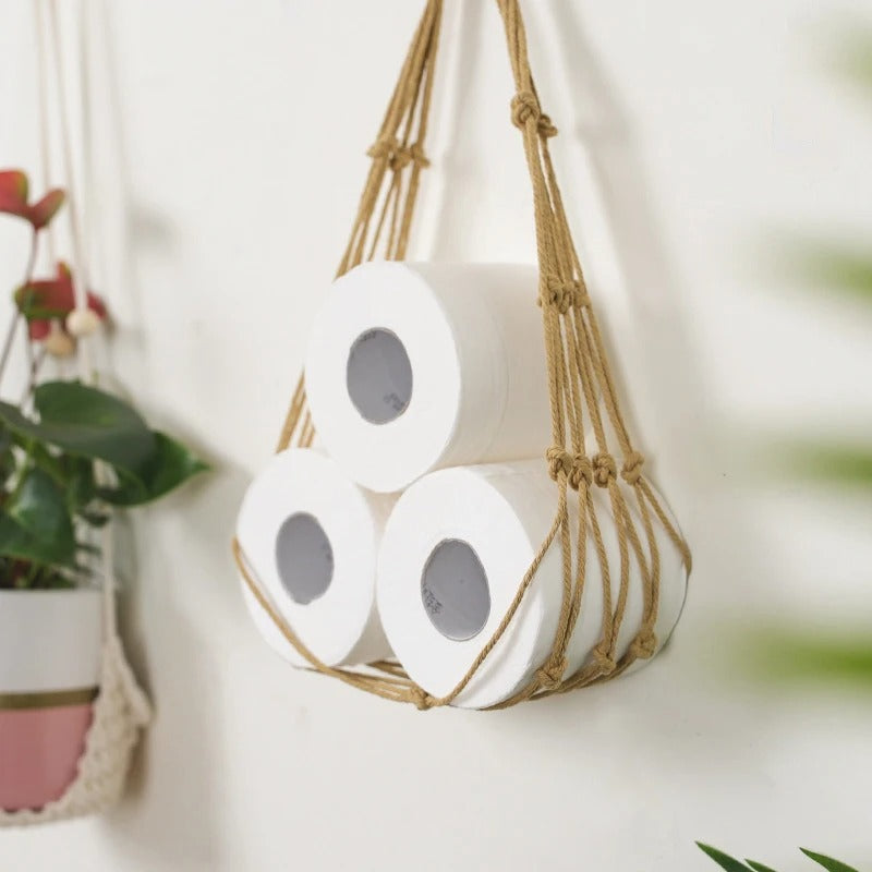 Nordic Hanging Cotton Rope Holder