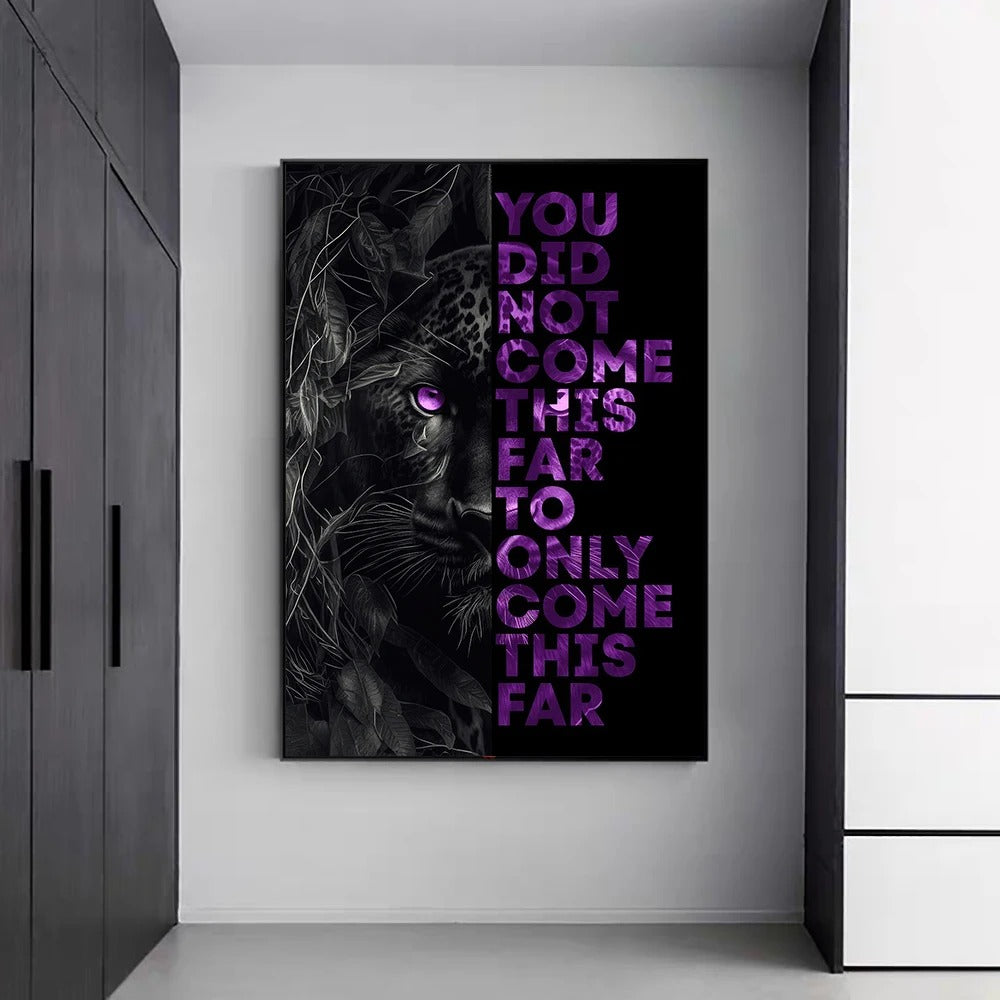 Painting Motivational Quote Art Posters