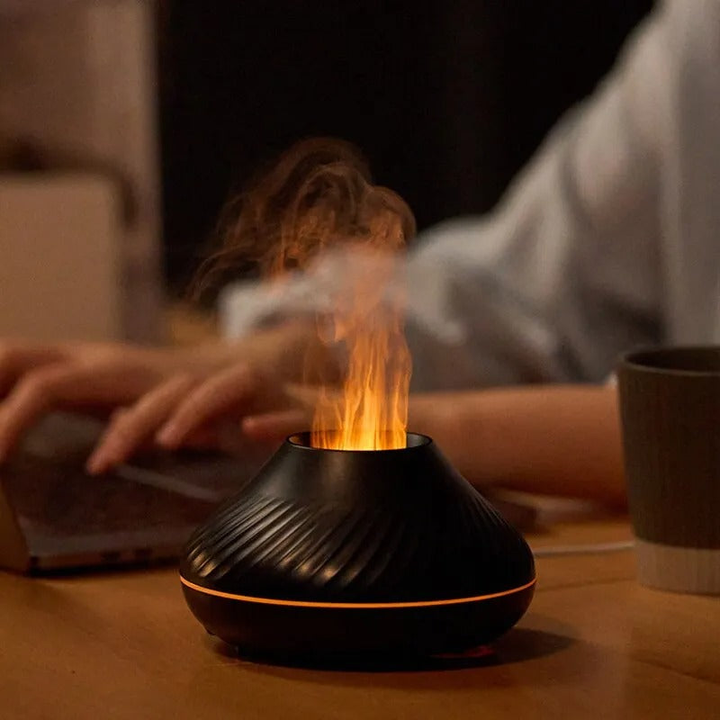 Flame Aromatherapy Humidifier Nordic