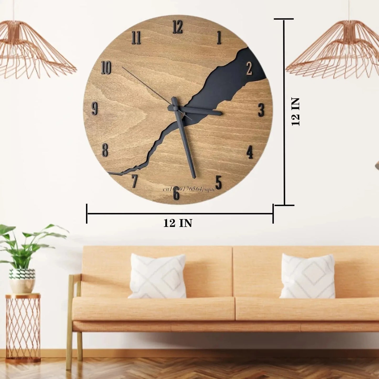 cross-border living room clock