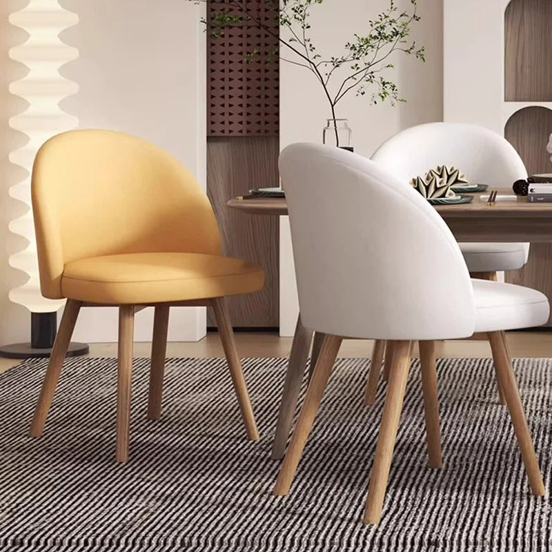 Kitchen European Dining Chairs Wood Modern Nordic Home