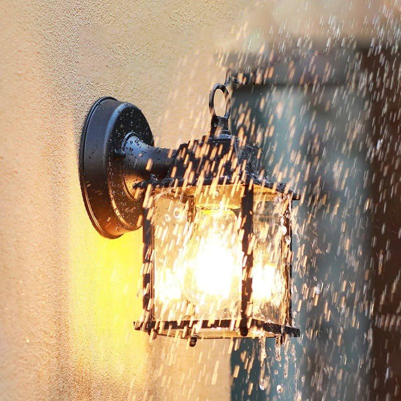 Retro Outdoor Wall Light Villa