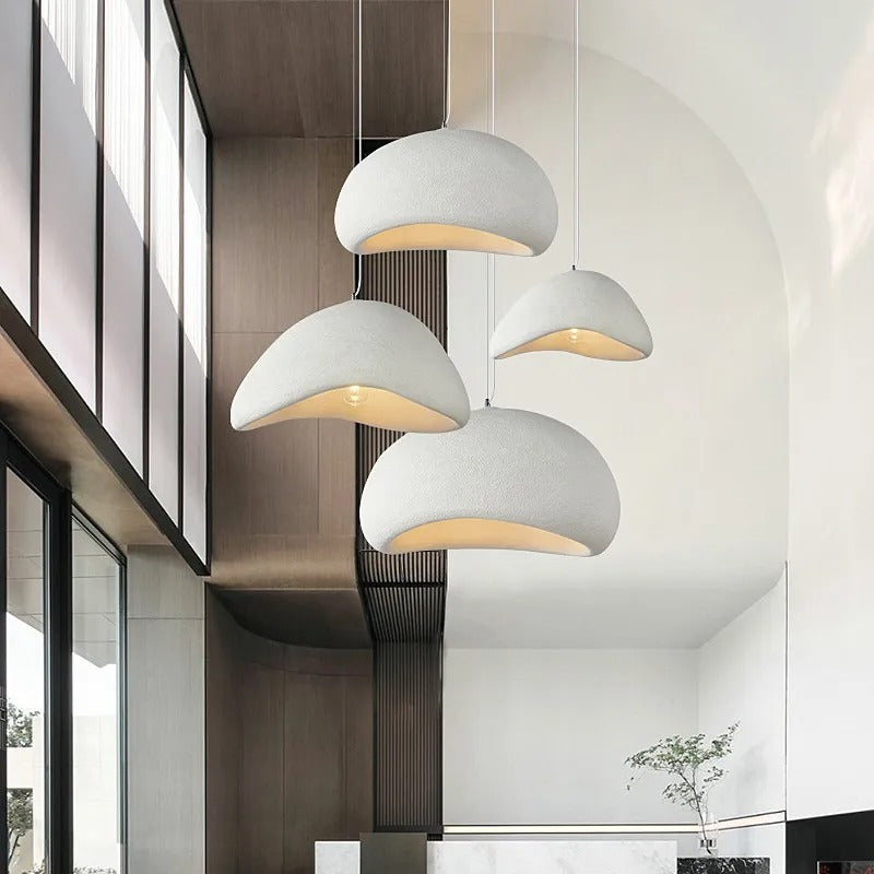 Japanese Wabi Sabi Chandelier Modern Minimalist Dining Living Room Pendant Light