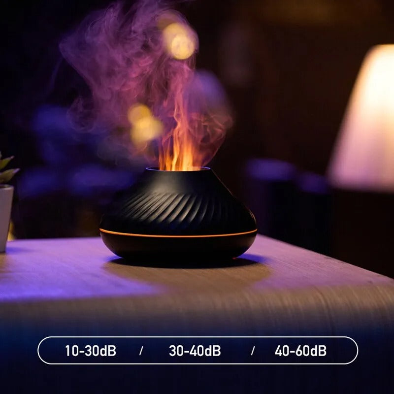 Flame Aromatherapy Humidifier Nordic