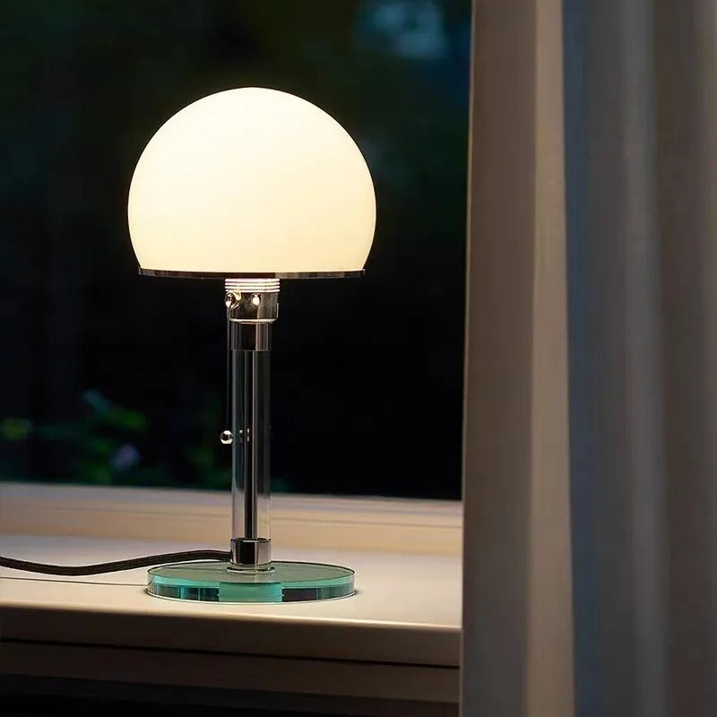 Bauhaus Table Lamp Led Glass Light