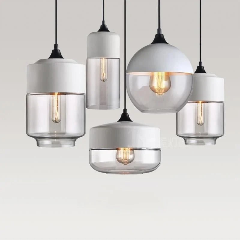 Nordic LED Glass Pendant Lights