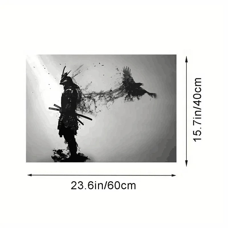 Japanese Samurai Man Posters Wall Painting