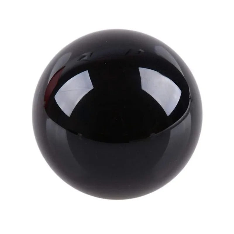 Natural Black Obsidian Crystal Ball Home Healing