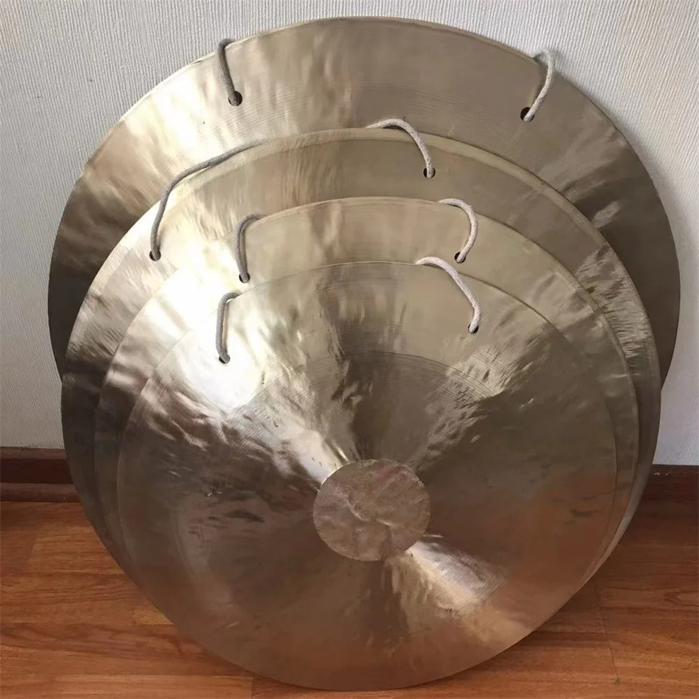 Sound Healing Gong Set: Wind Gong on C-Stand