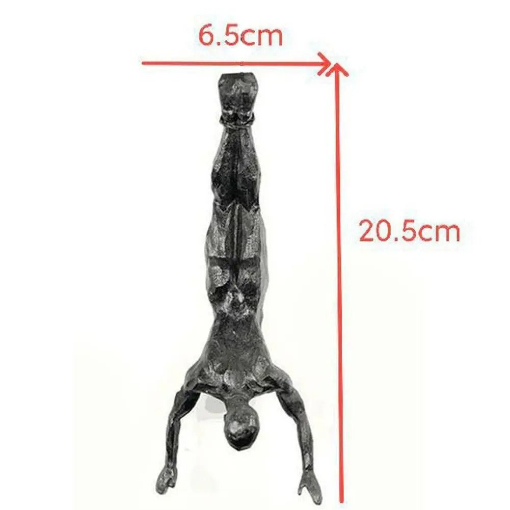 Athlete Rock Climbing Man Resin Background Wall Hanging Decoration