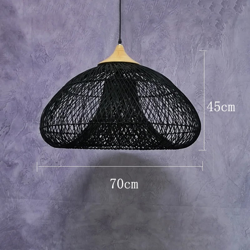 Japanese Style Vintage rattan lamp