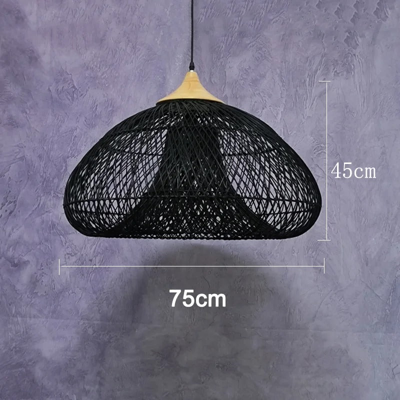 Japanese Style Vintage rattan lamp