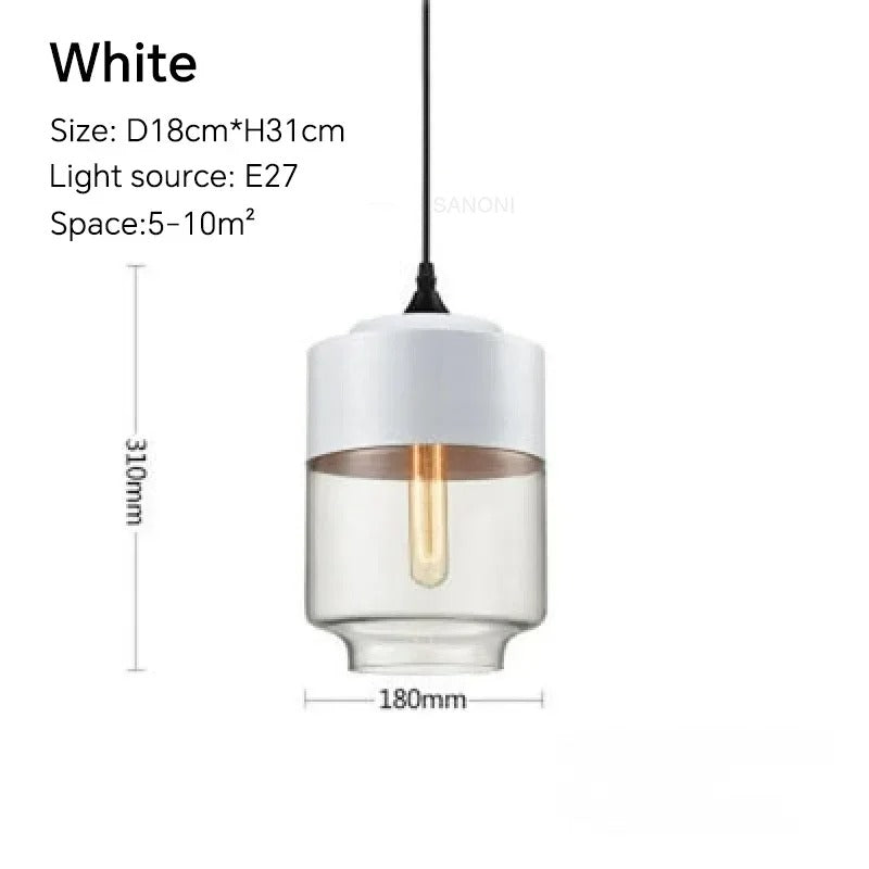 Nordic LED Glass Pendant Lights