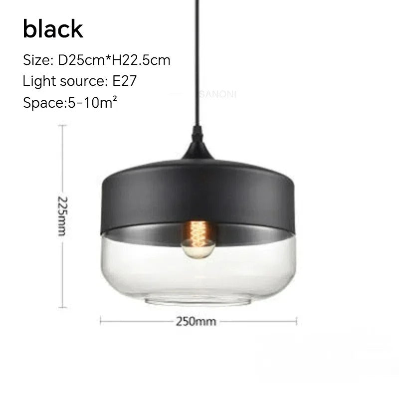 Nordic LED Glass Pendant Lights