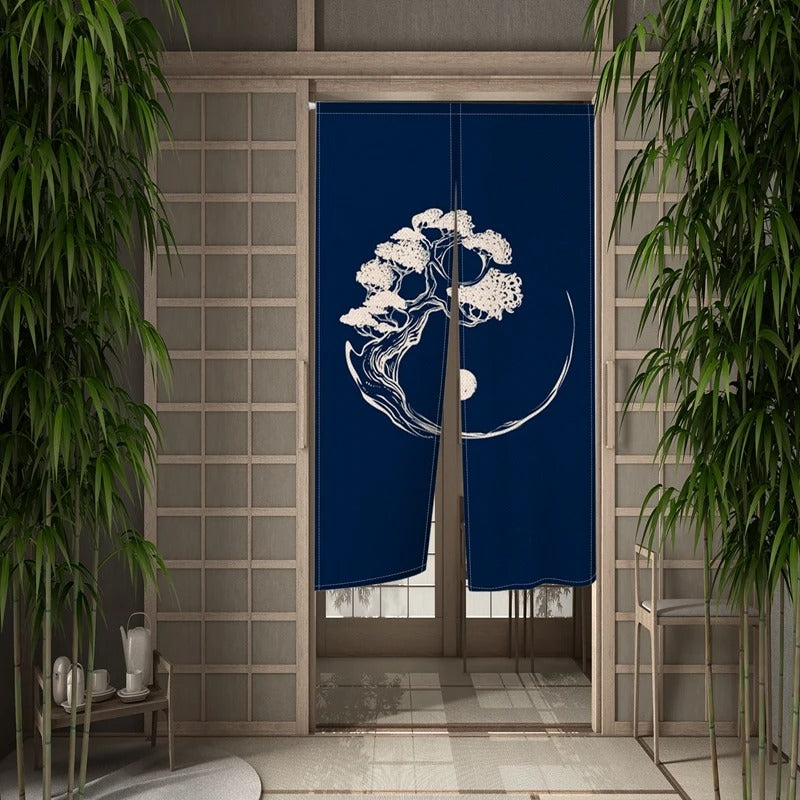 Japan Shrine Door Curtain Doorway