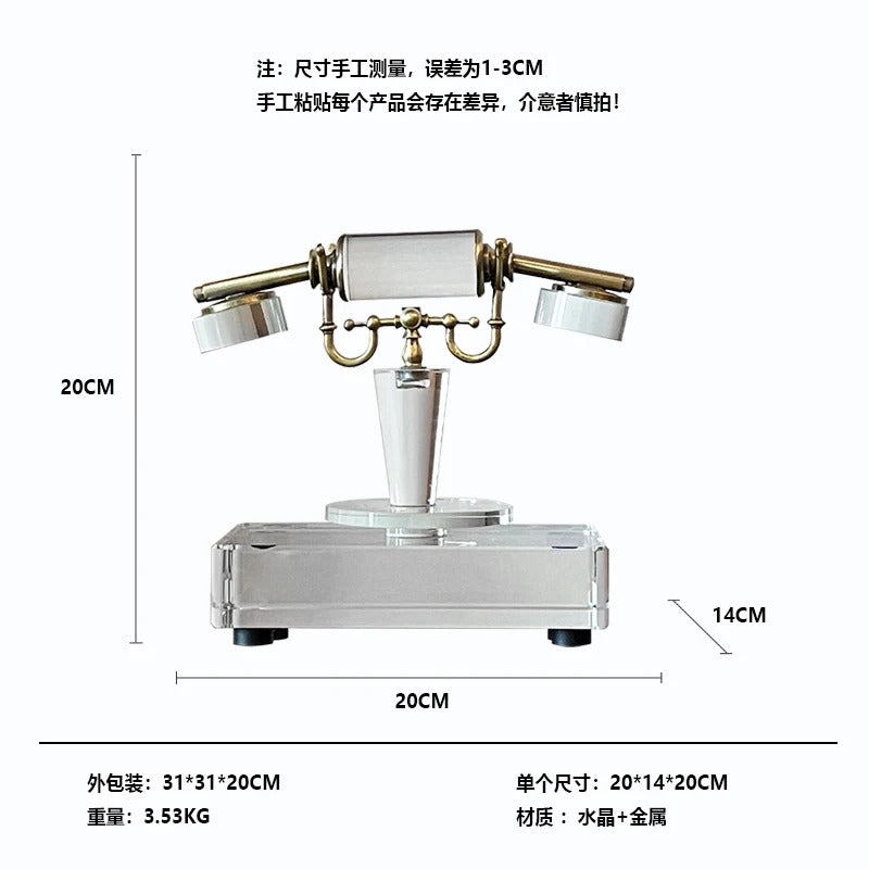 Vintage Crystal Phone