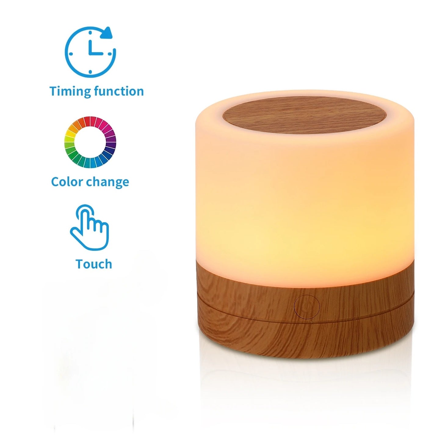 Mini Touch Sensor Bedside Lamps LED