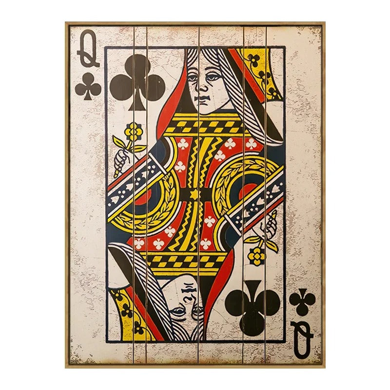 Vintage Poker Poster Playing Cards Posters