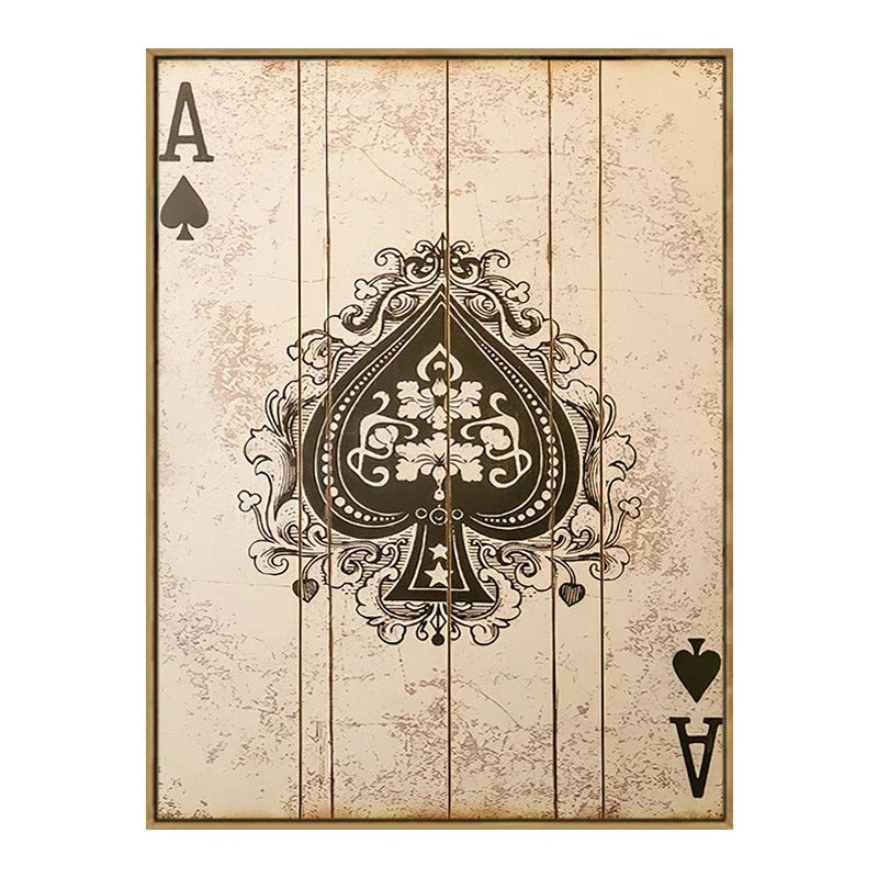 Vintage Poker Poster Playing Cards Posters