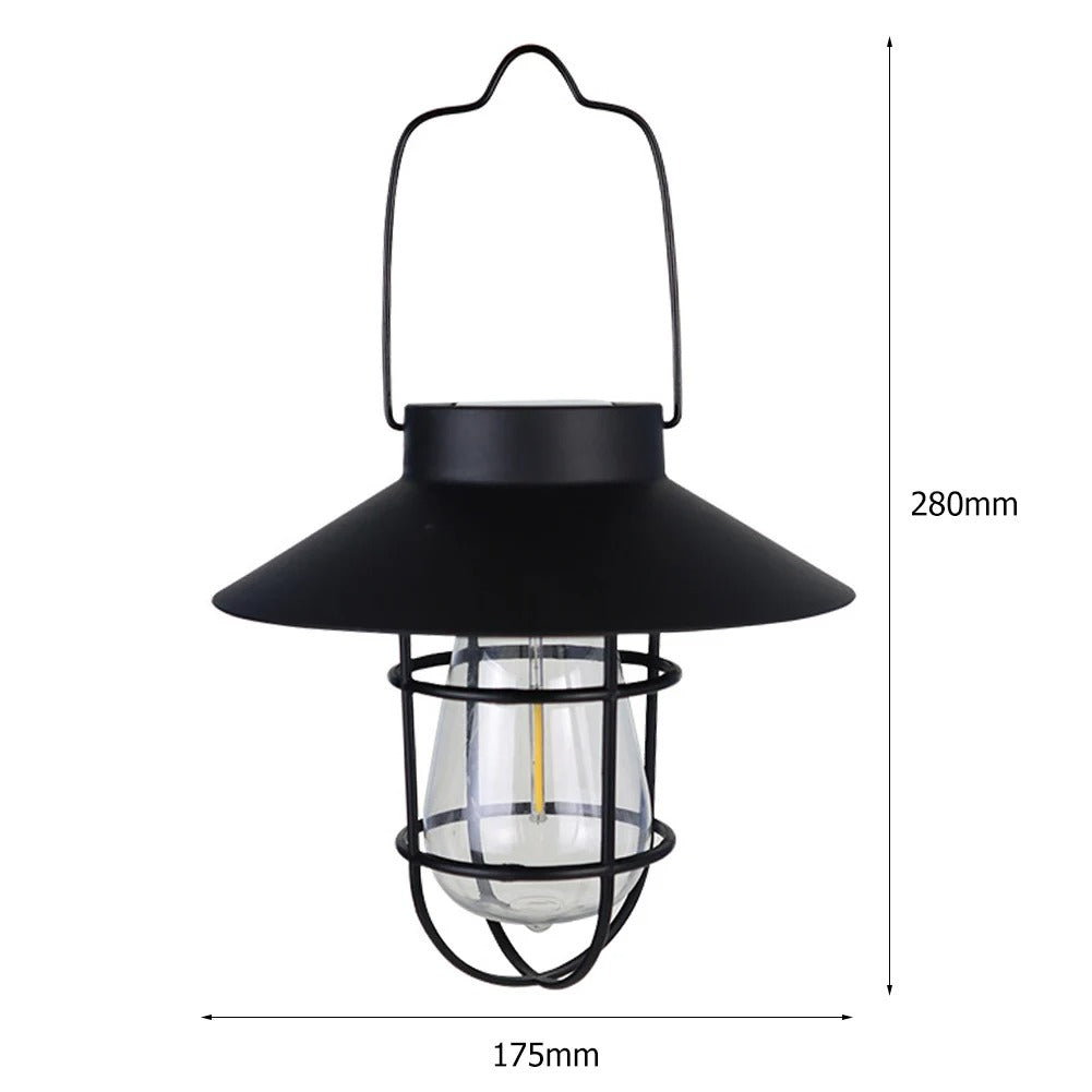 Solar Lantern Lamp Outdoor Hanging Tent Lamp