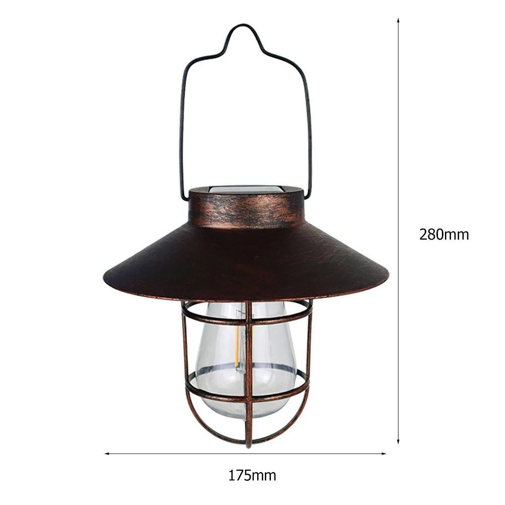 Solar Lantern Lamp Outdoor Hanging Tent Lamp