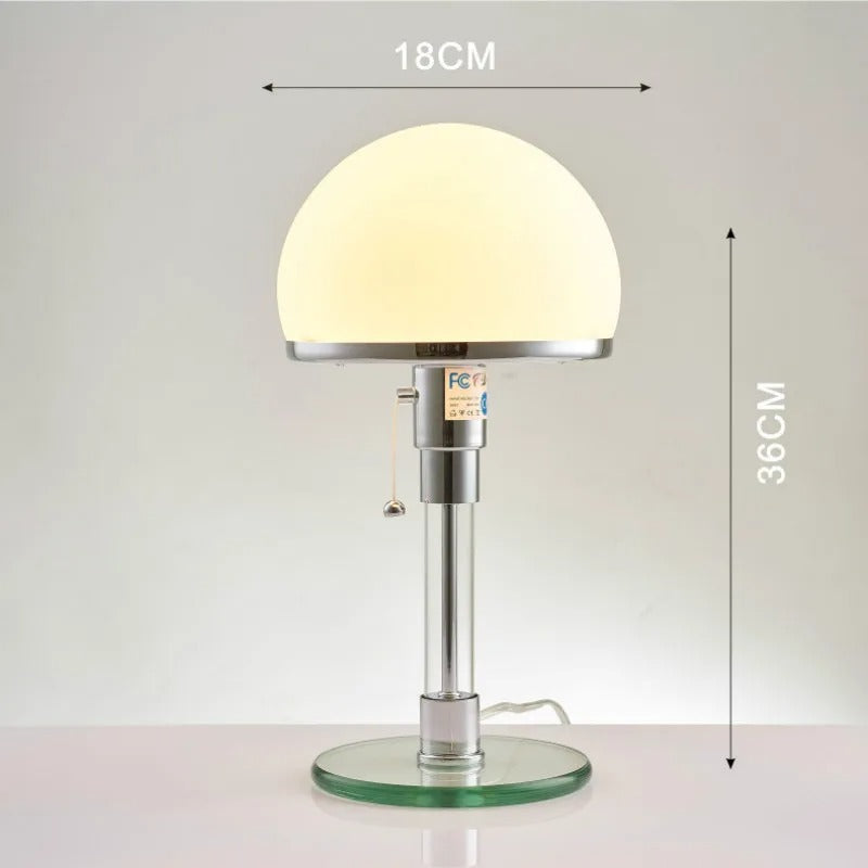 Bauhaus Table Lamp Led Glass Light